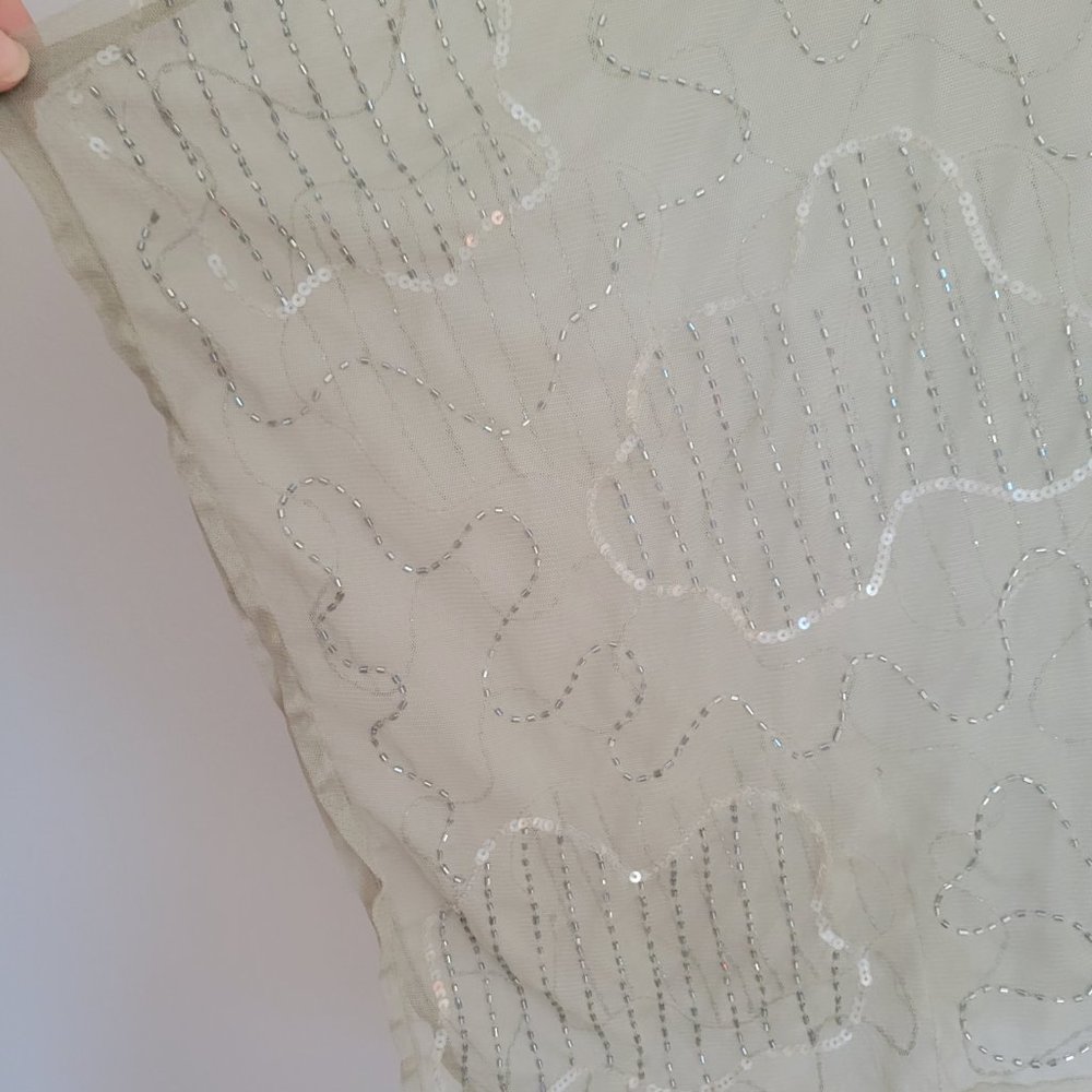 NWT BAR III Sheer Embroidered top, S - Picture 2 of 8